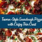 Tavern-Style Sourdough Pizza Recipe
