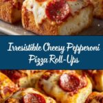 Cheesy Pepperoni Pizza Roll-Ups Recipe