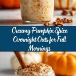 Pumpkin Spice Overnight Oats Recipe