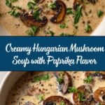 Hungarian Mushroom Soup Recipe