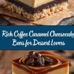 Elegant Coffee Caramel Cheesecake Bars Recipe