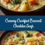 Crockpot Broccoli Cheddar Soup: Easy Recipe for a Creamy Comfort Food Recipe