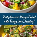 Avocado Mango Salad: Refreshing Recipe with Lime Dressing Recipe