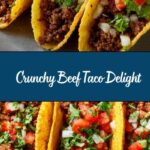 Crispy Ground Beef Tacos Recipe