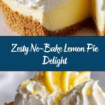Easy No-Bake Lemon Pie Recipe