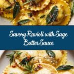 Ravioli with Sage Butter Sauce Recipe