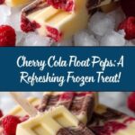 Frozen Cherry Cola Float Pops Recipe