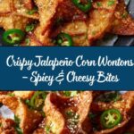 Crispy Jalapeño Corn Wontons Recipe