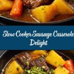 Crockpot Sausage Casserole Recipe
