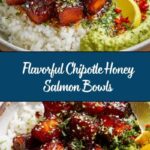 Spicy Chipotle Honey Salmon Bowls Recipe