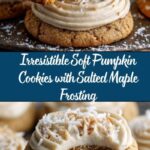Healthy Soft Pumpkin Cookies with Salted Maple Frosting Recipe