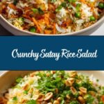 Satay Crispy Rice Salad Recipe