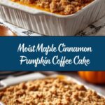 Maple Cinnamon Pumpkin Coffee Cake Recipe