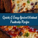 Quick & Easy Apricot and Walnut Fruitcake Recipe
