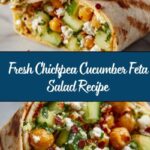 Chickpea Cucumber Feta Salad Recipe