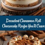 Decadent Cinnamon Roll Cheesecake Recipe