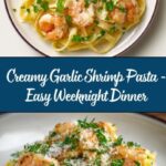 Creamy Garlic Shrimp Pasta Recipe