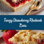 Strawberry Rhubarb Bars Recipe