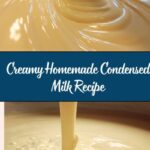 Homemade Condensed Milk Recipe