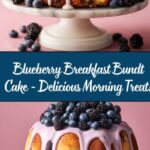 Blueberry Breakfast Bundt Cake Recipe