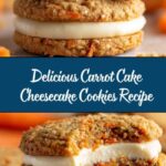 Flavorful Carrot Cake Cheesecake Cookies Recipe