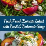 Peach Burrata Salad Recipe