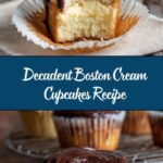 Daddy’s Boston Cream Cupcakes Recipe