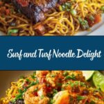 Steak & Shrimp Noodles Recipe