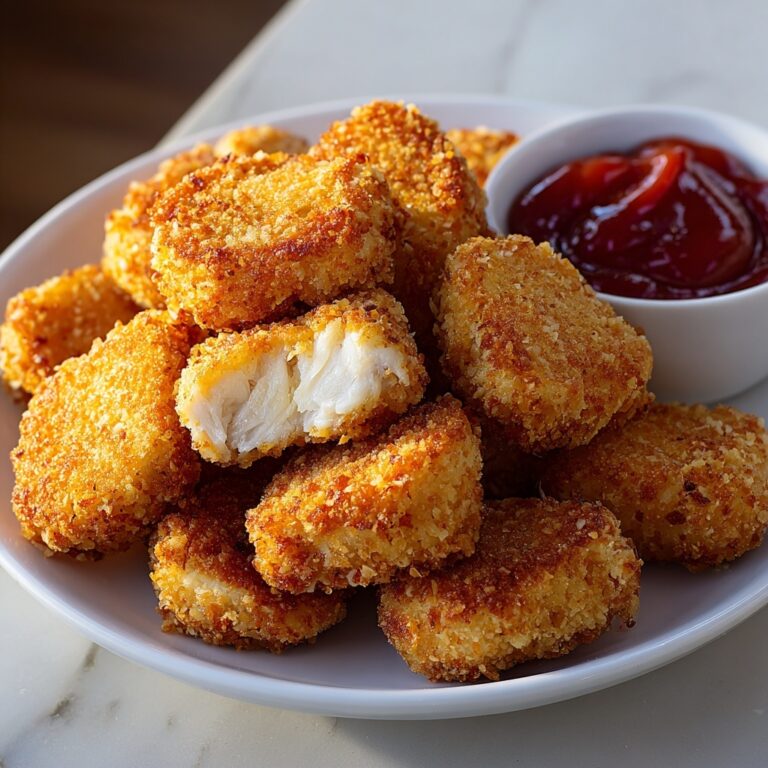 Crispy Homemade Chicken Nuggets Recipe