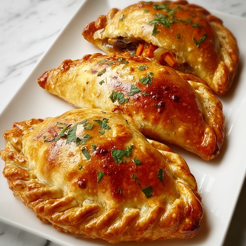 Baked Chicken Empanadas Recipe - Recipe Image