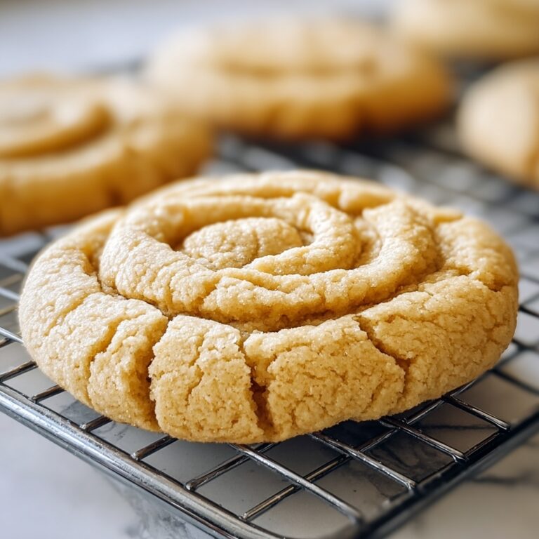 Thick and Chewy Peanut Butter Cookies Recipe