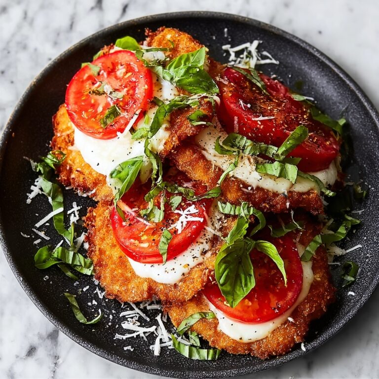 Crispy Chicken Caprese Recipe