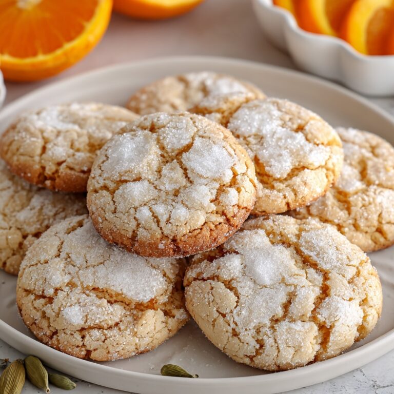 Orange Cardamom Cookies Recipe