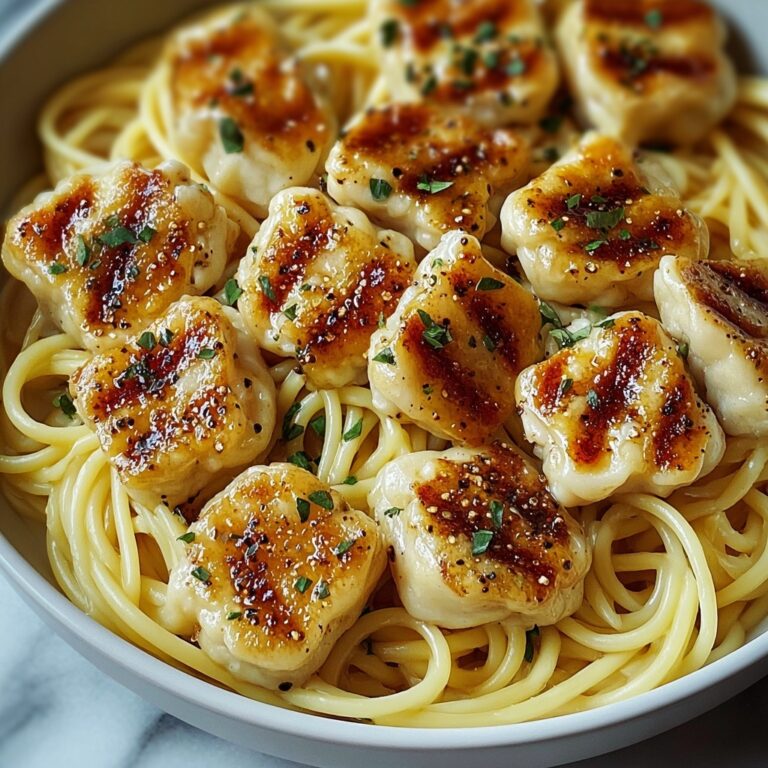 Creamy Garlic Butter Chicken Pasta Recipe