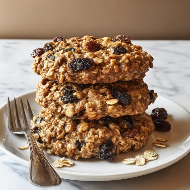 Vegan Oatmeal Raisin Cookies Recipe