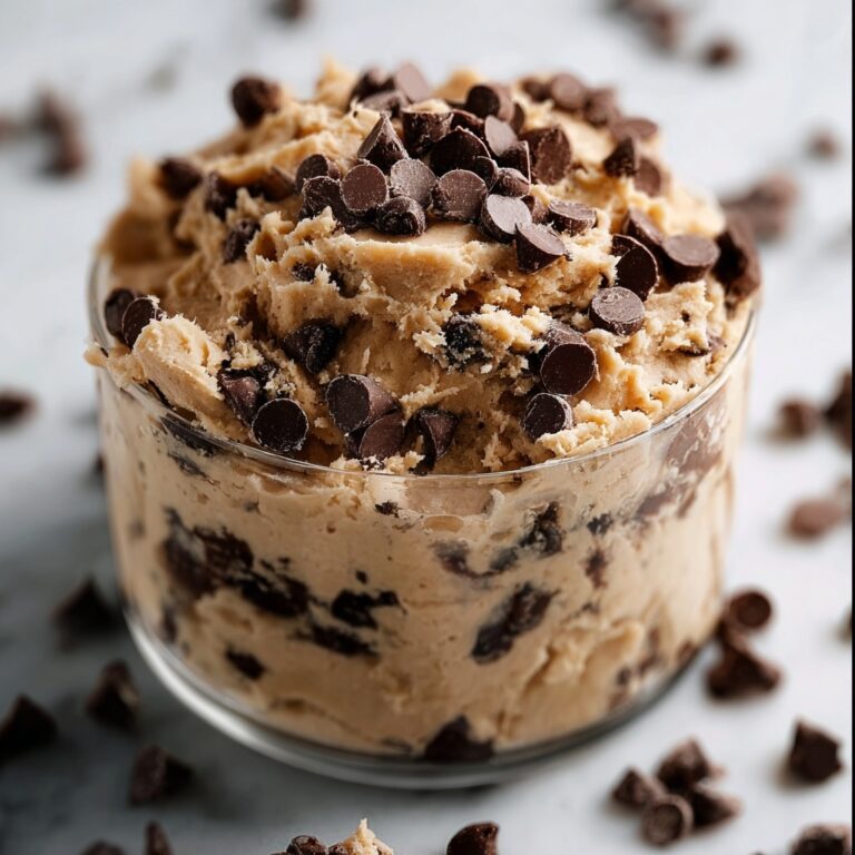 Edible Brownie Batter Cookie Dough Recipe