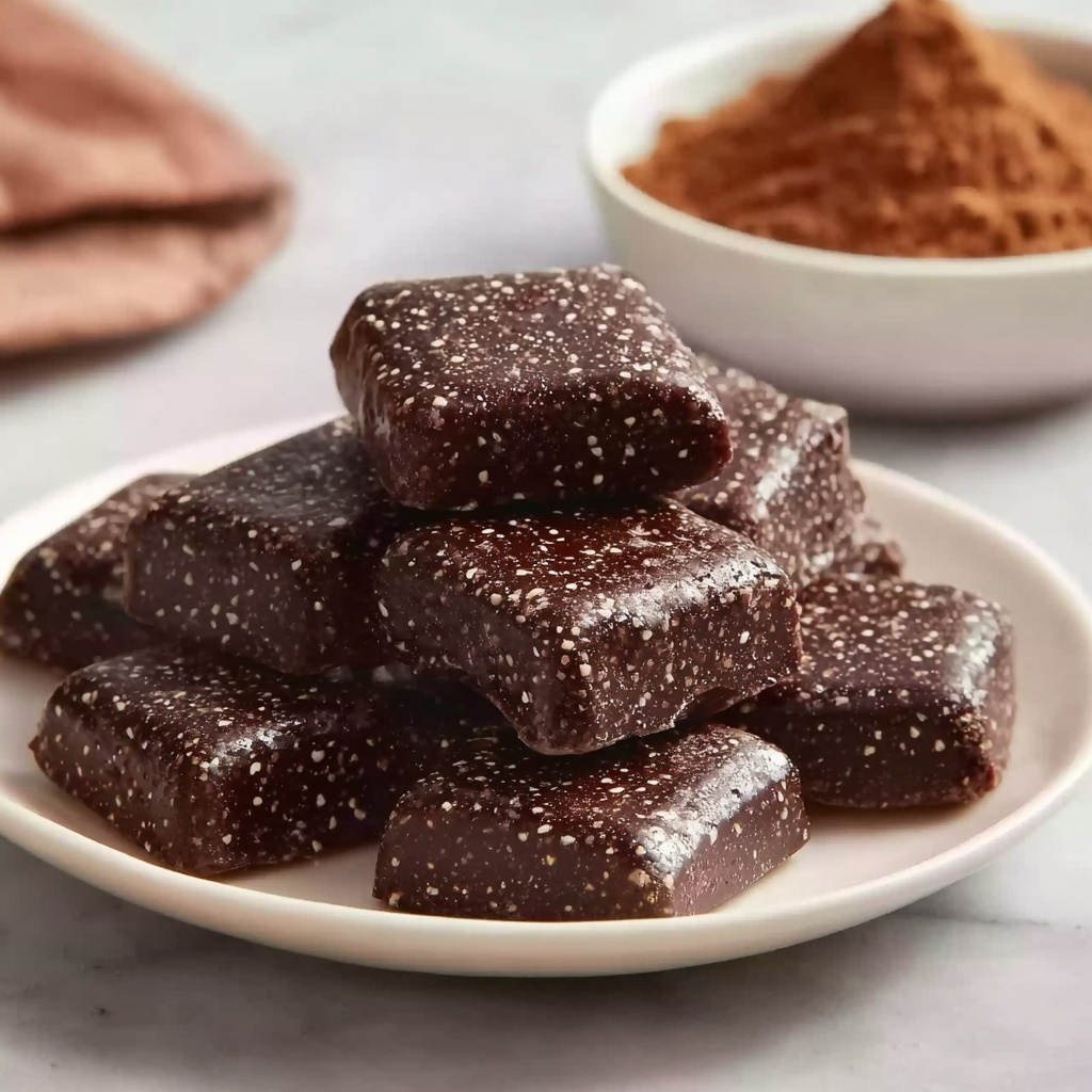 Chocolate Peanut Butter Quinoa Crunch Bites Recipe - Recipe Image