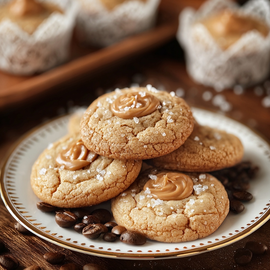 Brown Butter Coffee Toffee Cookies Recipe - Recipe Image