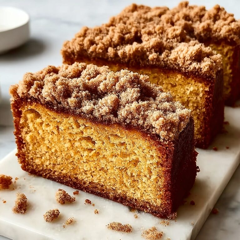 Maple Pumpkin Bread with Crunchy Streusel and Maple Glaze Recipe