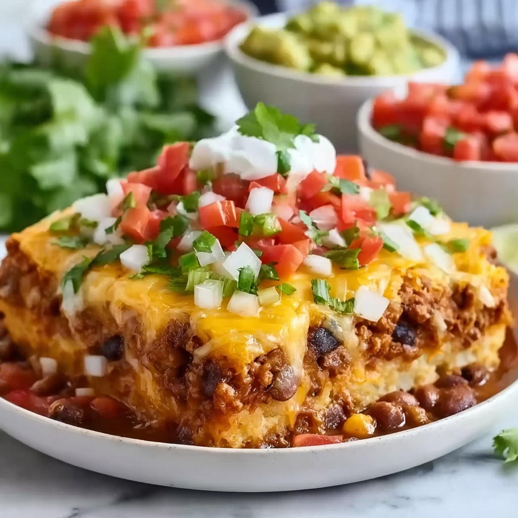 Cornbread Taco Bake Recipe - Recipe Image