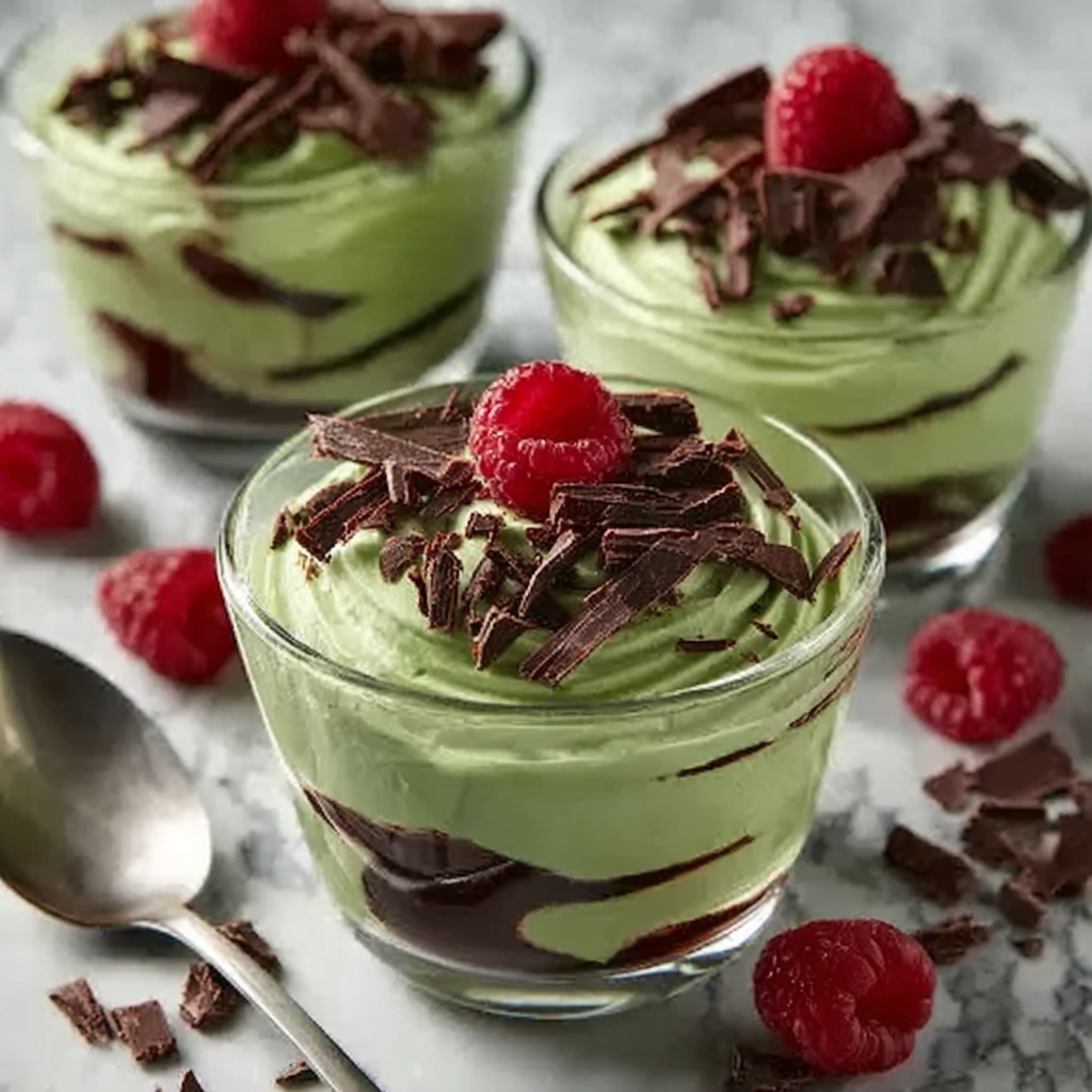 Creamy Avocado Chocolate Pudding Recipe - Recipe Image