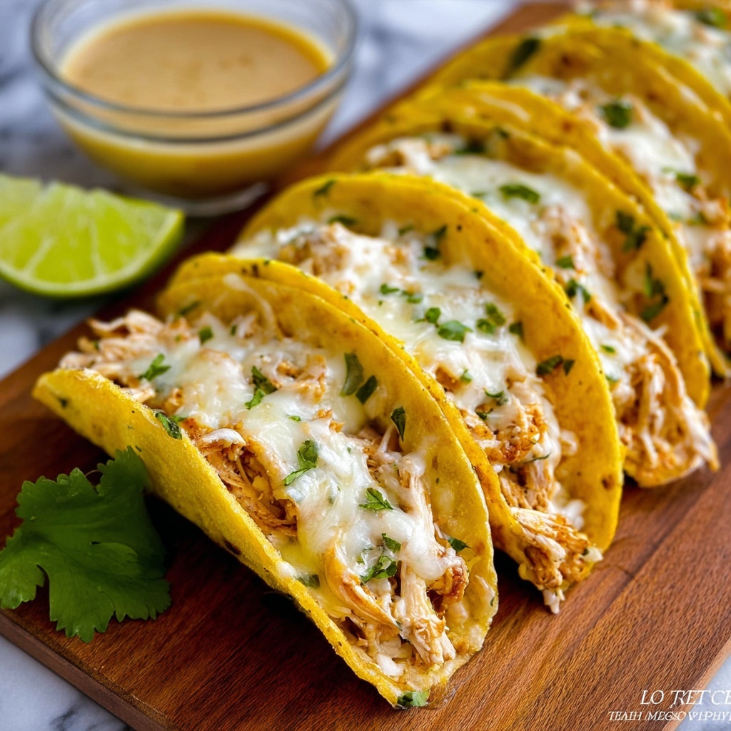 Oven Baked Honey Lime Chicken Tacos Recipe - Recipe Image