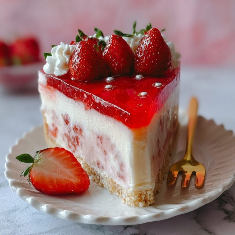 Strawberry Japanese Cheesecake Recipe