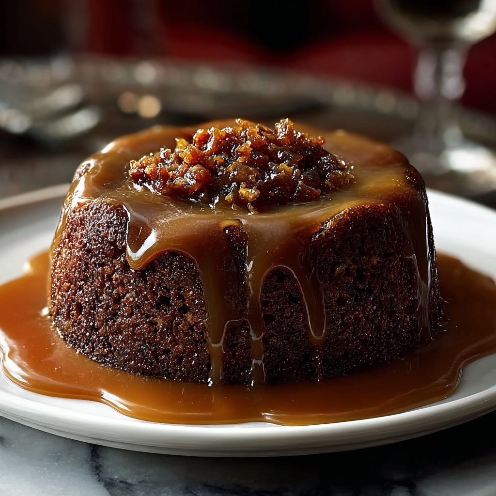 Sticky Toffee Pudding with Toffee Sauce Recipe - Recipe Image