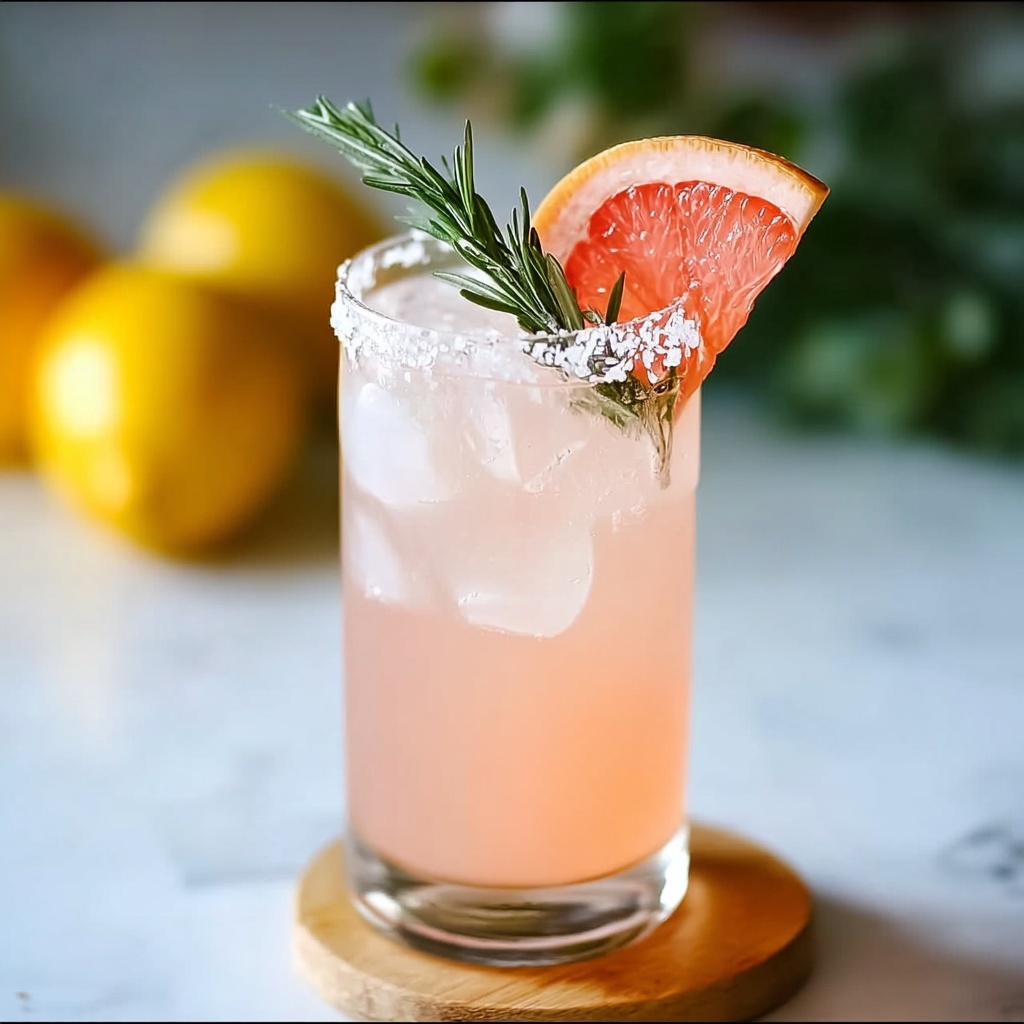 Paloma Lemonade Mocktail Recipe - Recipe Image