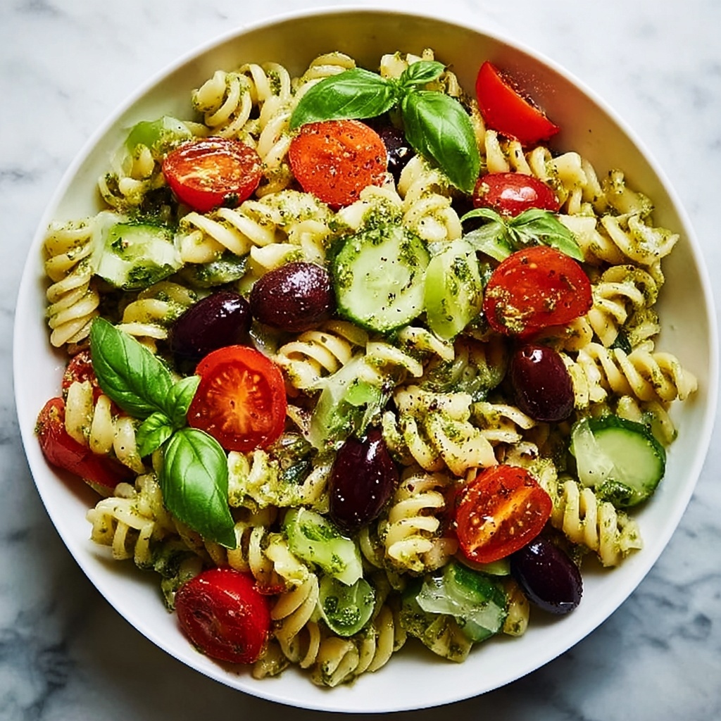 Green Goddess Pasta Salad Recipe - Recipe Image