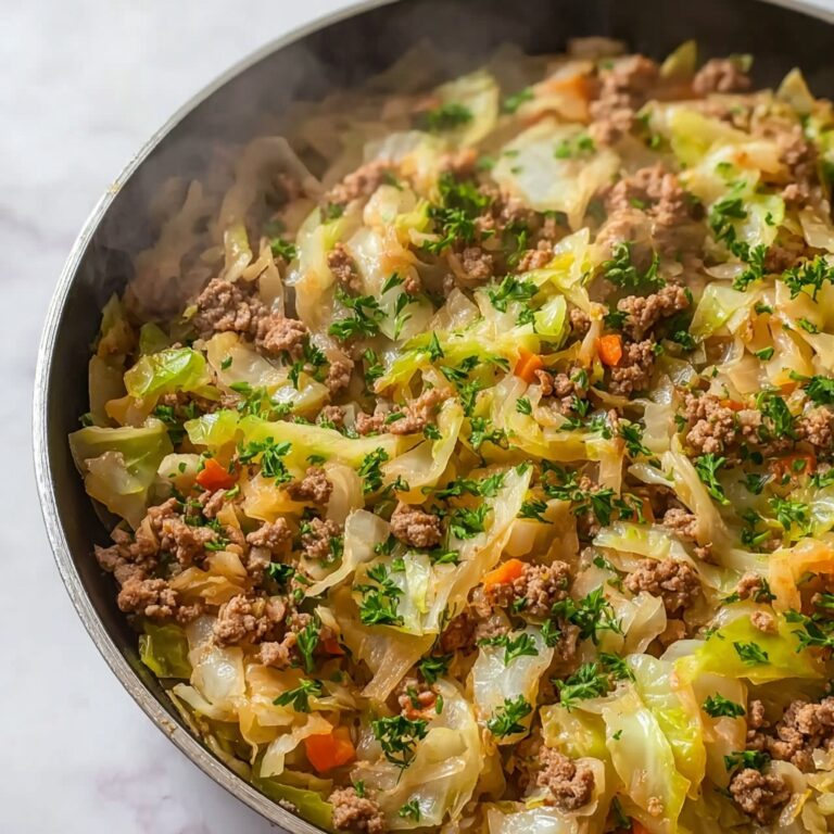 Ground Turkey and Cabbage Skillet Recipe