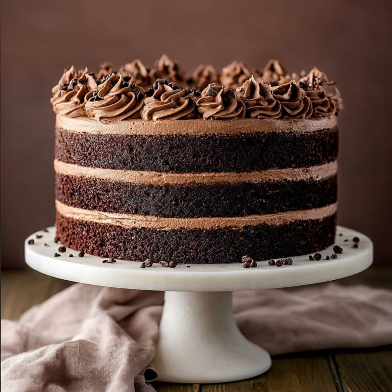 Decadent Chocolate Cake Recipe