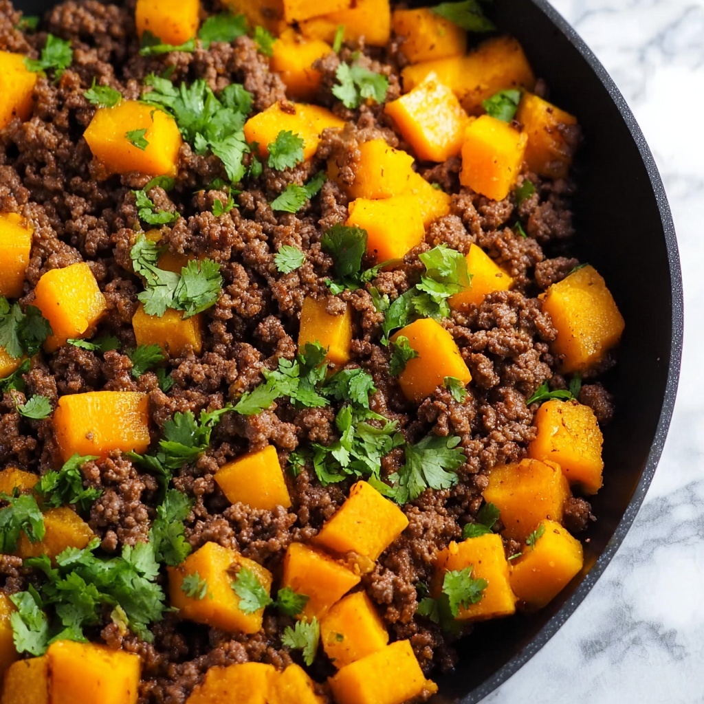 Ground Beef Sweet Potato Skillet Recipe - Recipe Image
