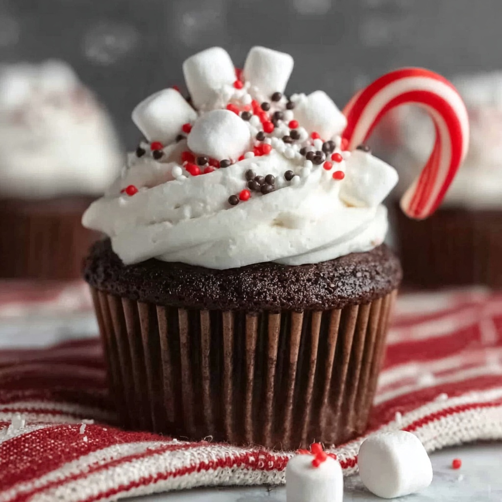 Hot Cocoa Cupcake Mugs Recipe - Recipe Image